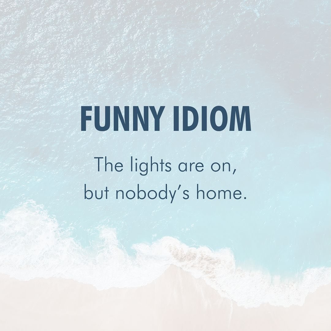 Have you ever felt like you wanted to call someone out for being dumb but maybe you didn’t want to sound too rude? 🧐
We’ve got you 😂 With this idiom they won’t know what hit them 😅
.
.
.
.
.
.
.
.
.
.
.
.
.
.
#thewhaleroom #cir