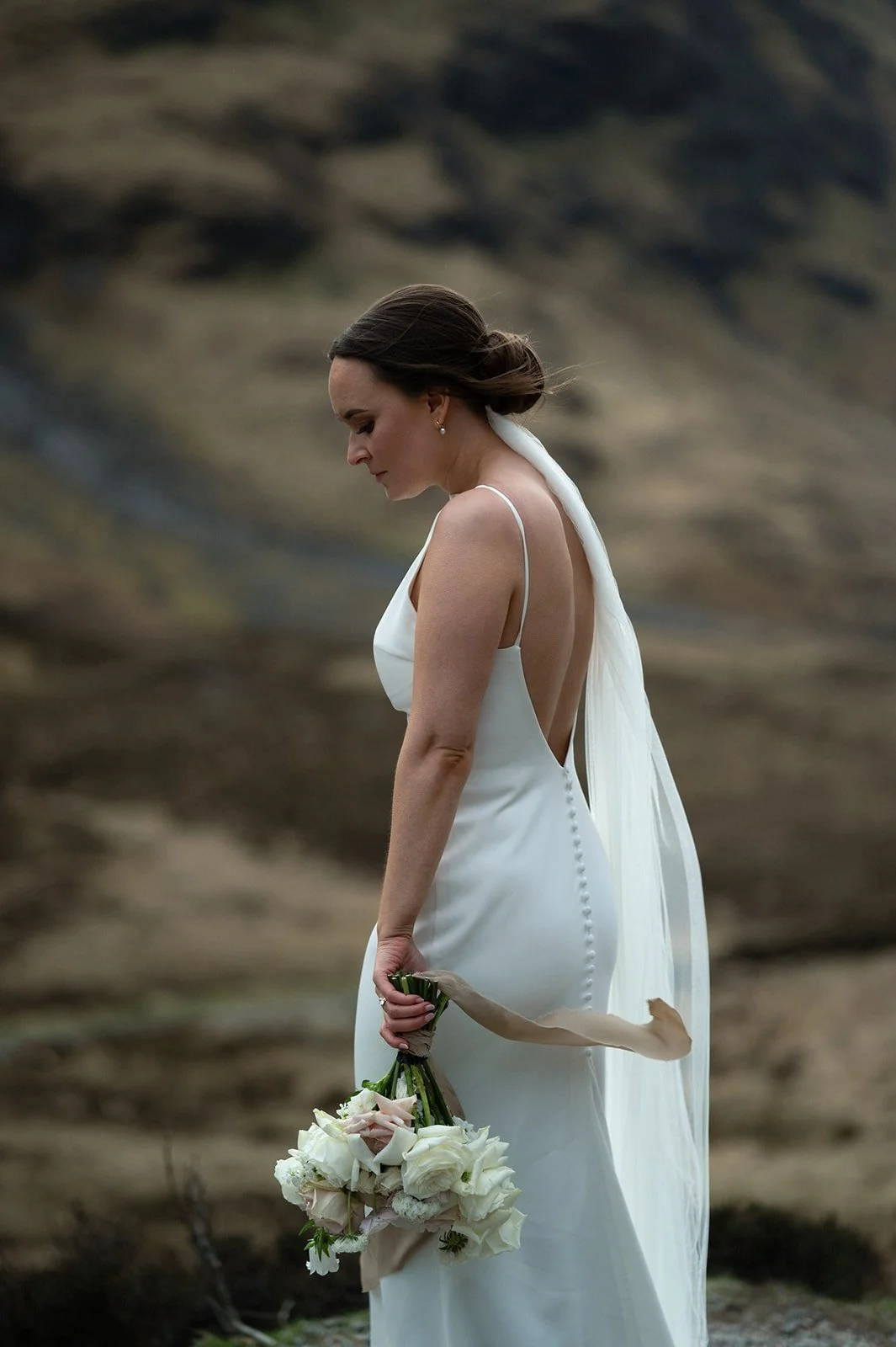 Bridal bouquet by Alchemy Floral Design in Falkirk