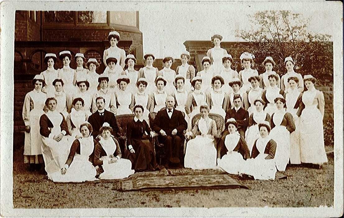 Nurse Training Finalists, St James's Hospital, 1915