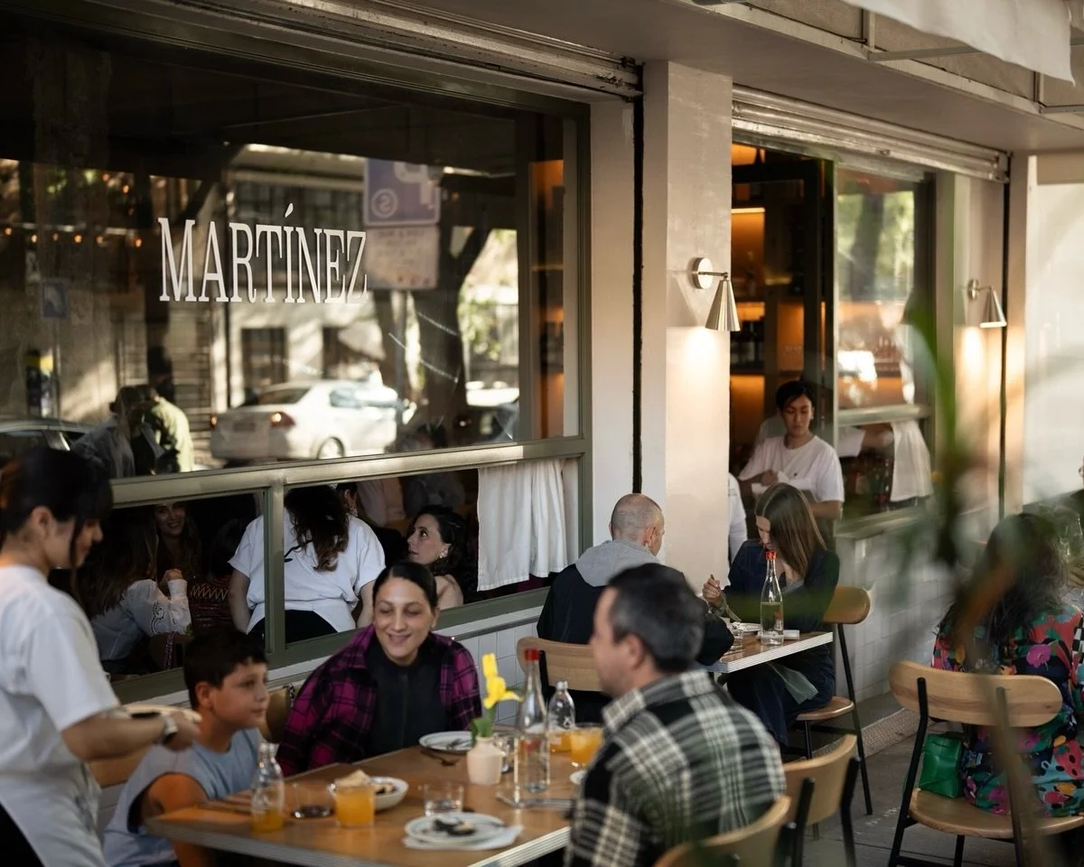 📌 Mart&iacute;nez &ndash; Mexico

Mart&iacute;nez has quickly established a name on the Mexican food scene. This light, bistronomic spot blends French-inspired, open-kitchen dining with a post-industrial vibe and counter seating. Dishes reimagine cl