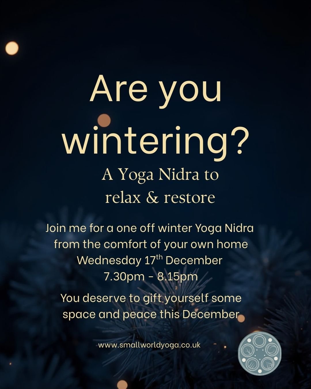 Are you wintering - A Yoga Nidra session to relax and restore