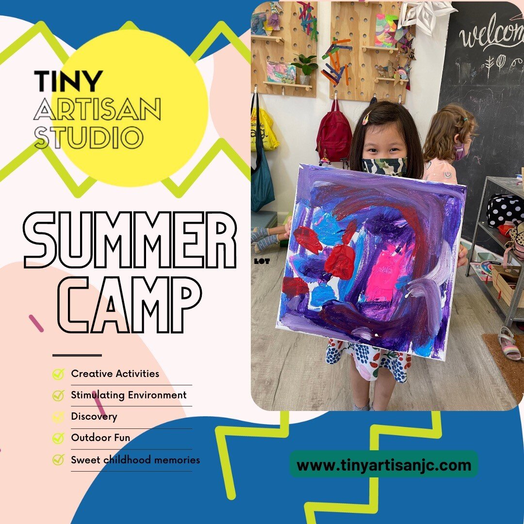 We&rsquo;ve created a summer camp program that offers 11 Weeks of stimulating fun. Weekly themes full of out of the box engaging art activities, play, water fun, painting, knitting, sculpting, interactive play, slime making, tie dye and so much more.