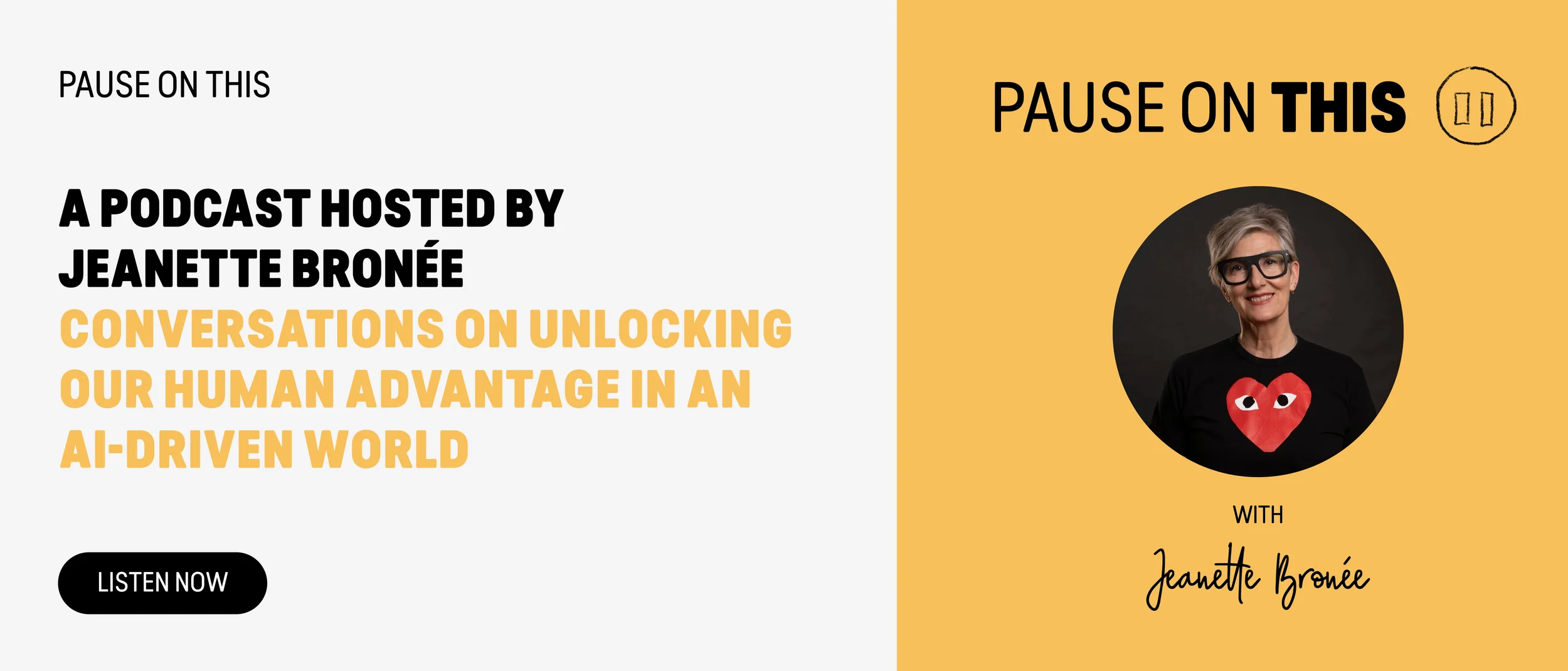 Pause On This Podcast with Jeanette Bronée