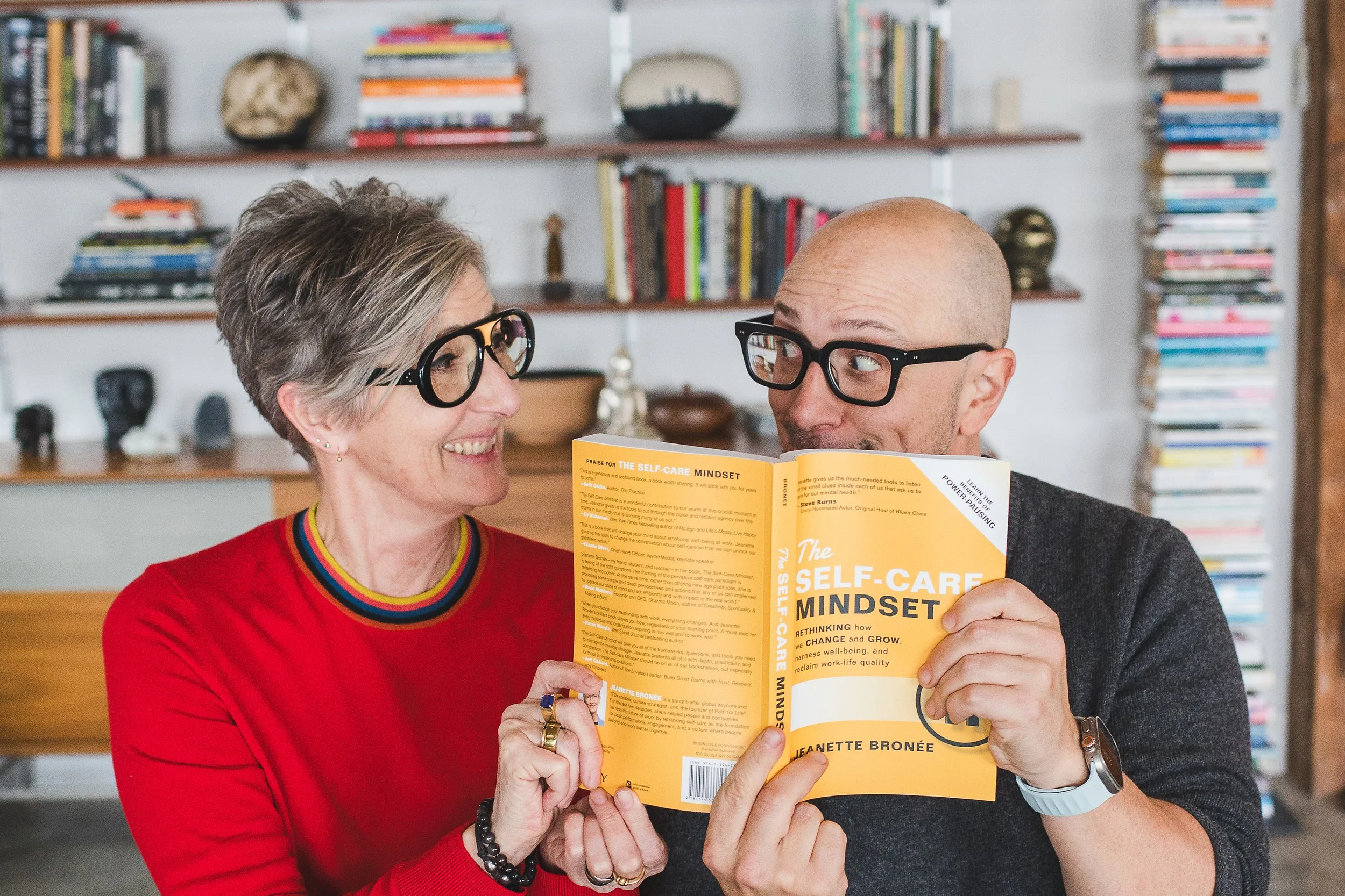 Steve From Blues Clues and Jeanette Bronée Looking for Clues to Personal Growth