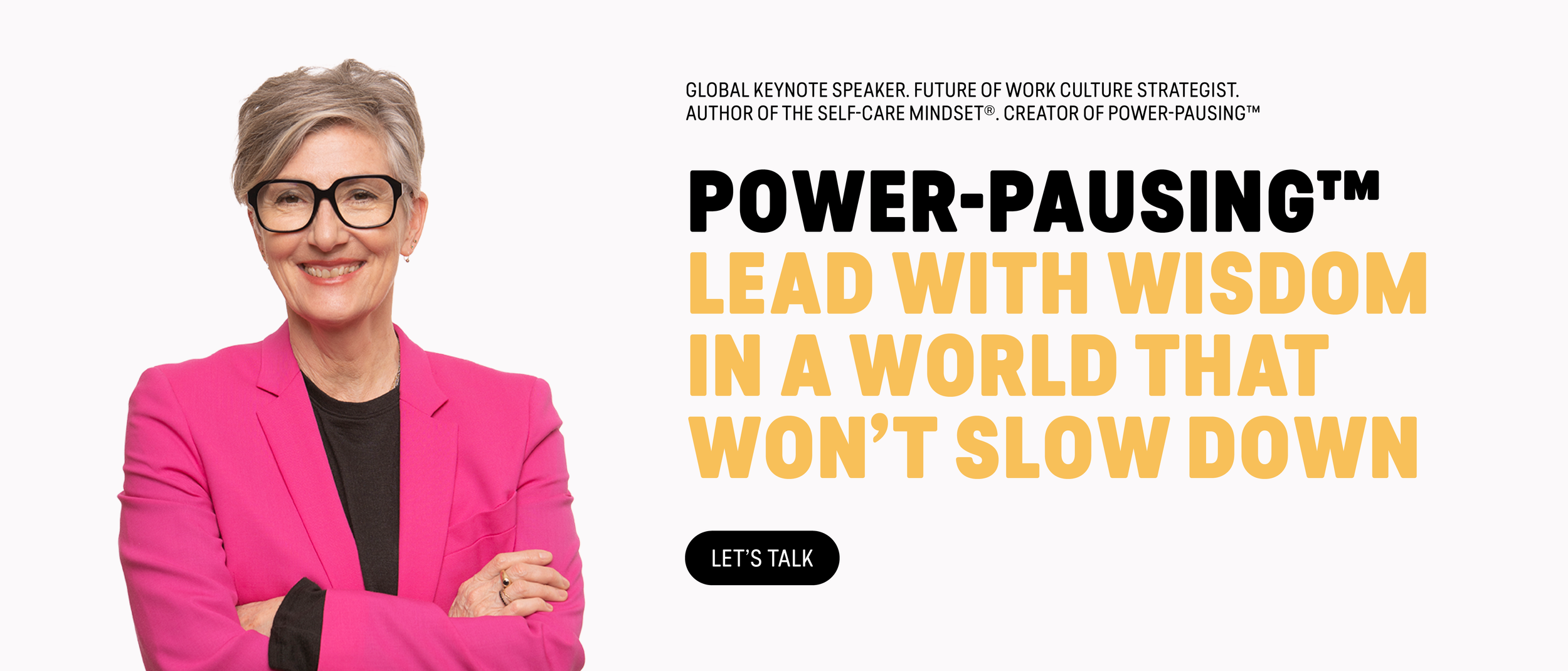 Power-Pausing™: Lead with Wisdom in a World that Won't Slow Down with Keynote Speaker Jeanette Bronée