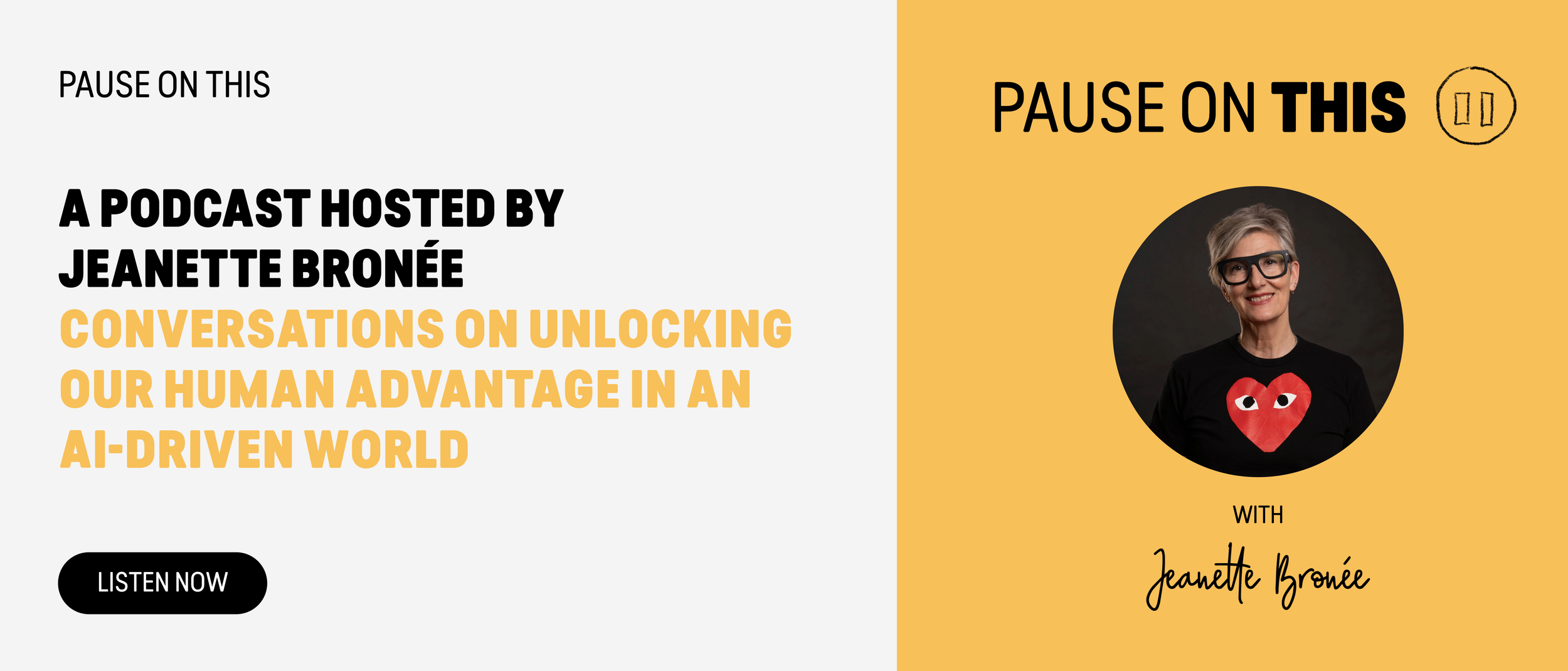 Pause On This Podcast with Jeanette Bronée
