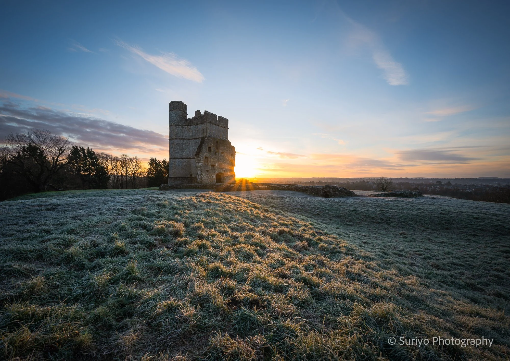 Donnington Castle sunrise