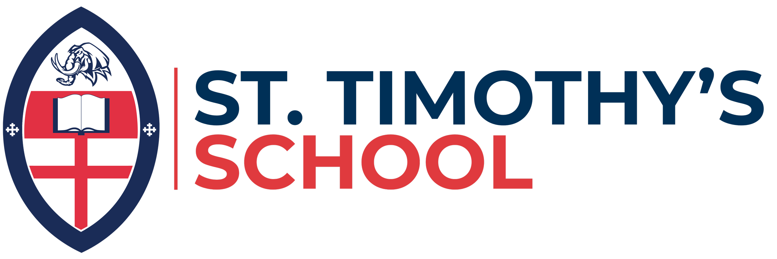 St. Timothy's School - NEW LOGO with SHEILD 2026.png