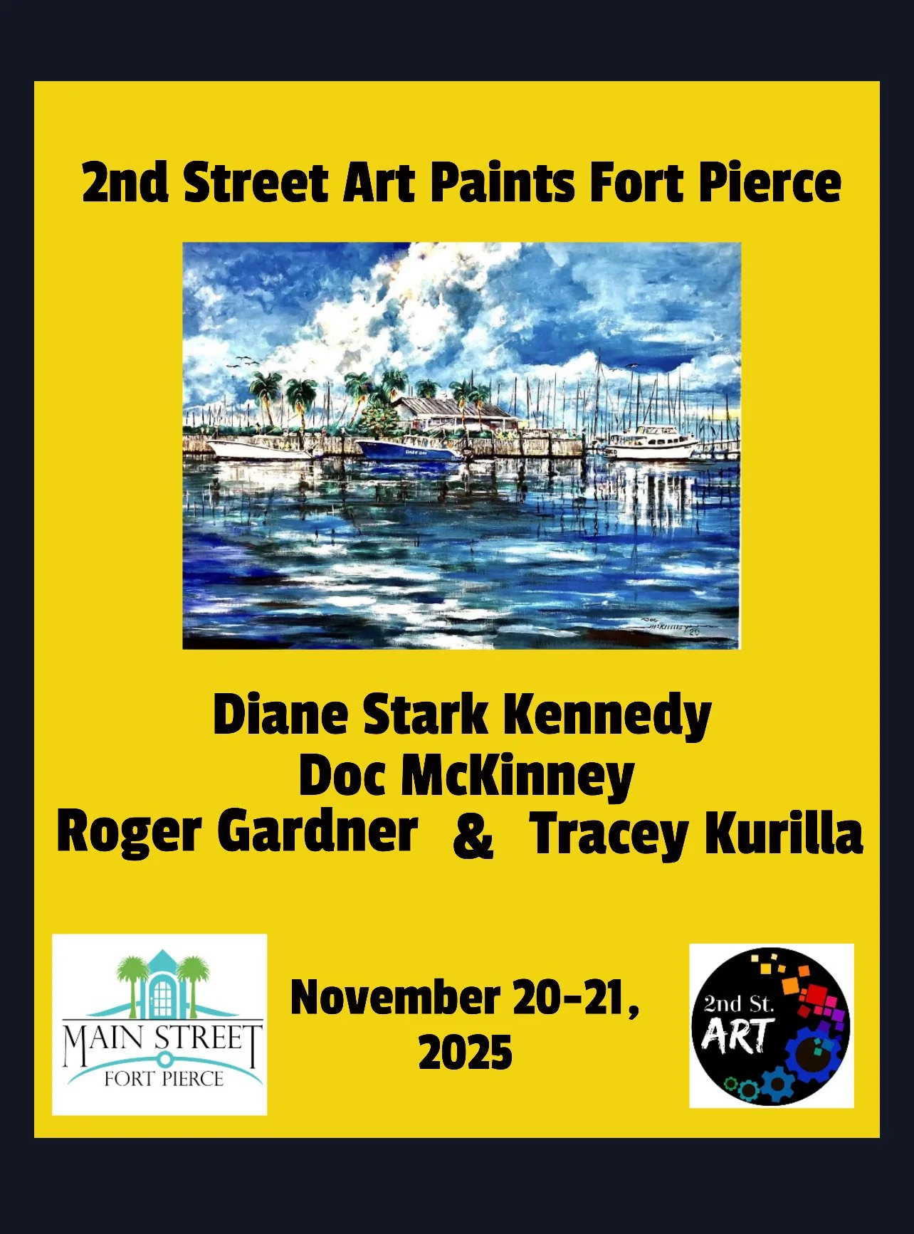 “2nd Street Art Paints Fort Pierce” Art Show