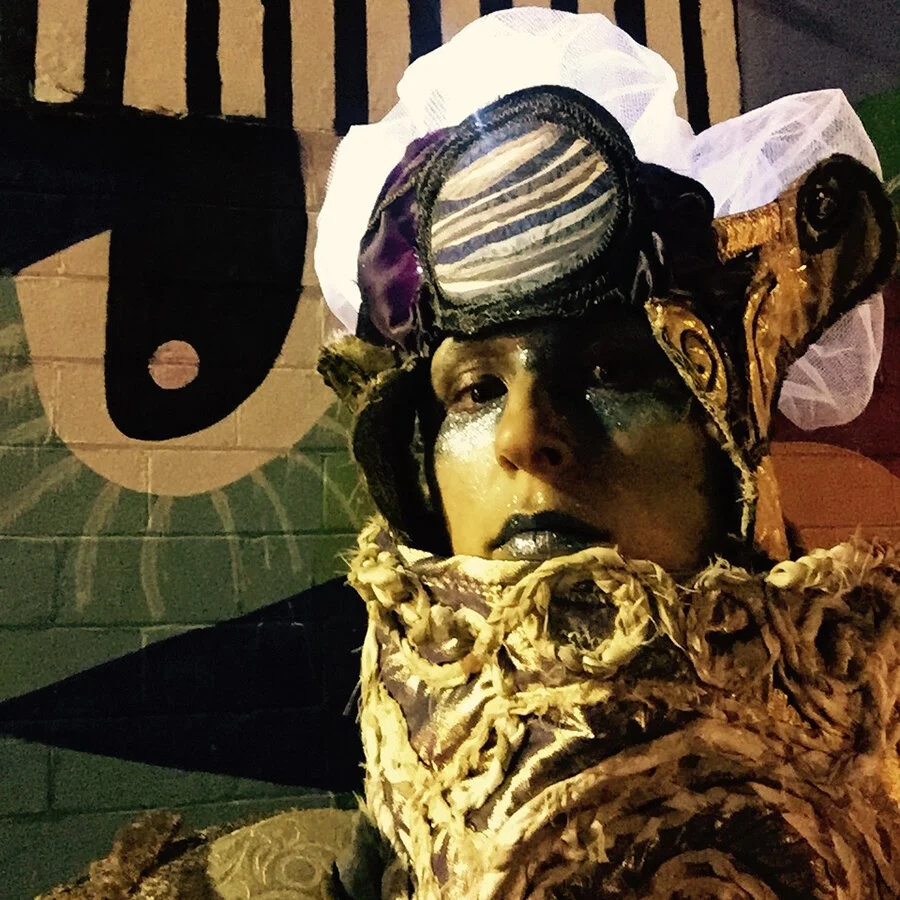 xocean as Neptune for Baltimore's Light City 2016