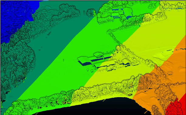 quantum-systems qube 240 high speed scanning lidar -sky flight robotics