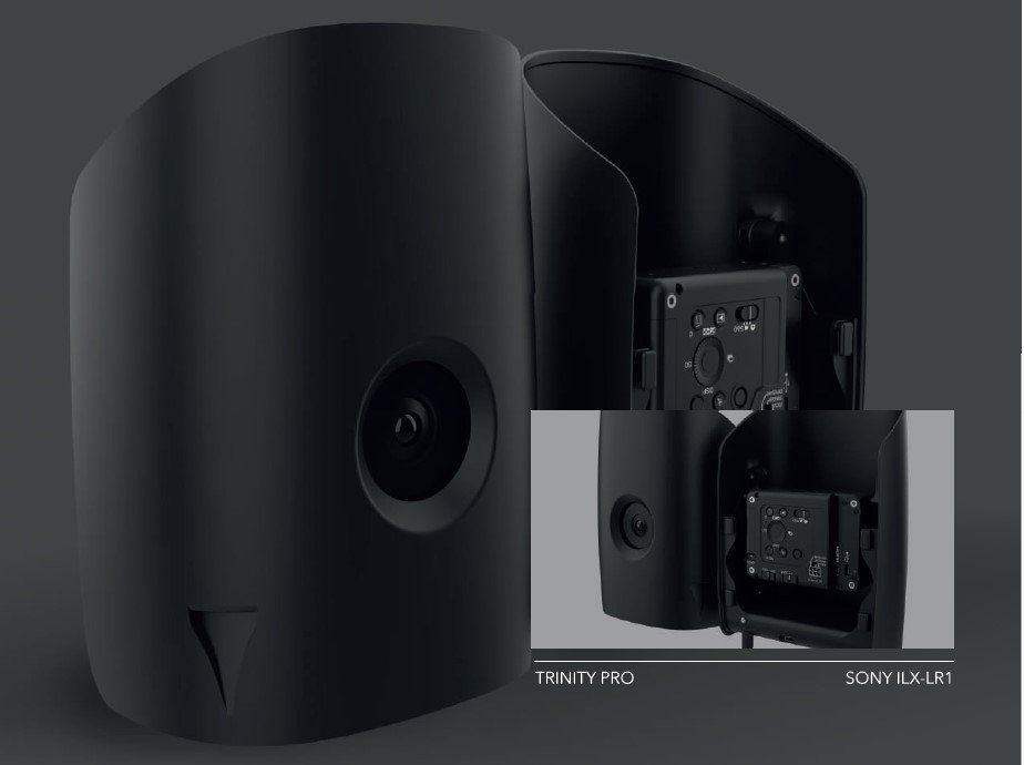 Sony ILX-LR1 RGB camera payload integrated into Quantum Systems Trinity Pro payload system
