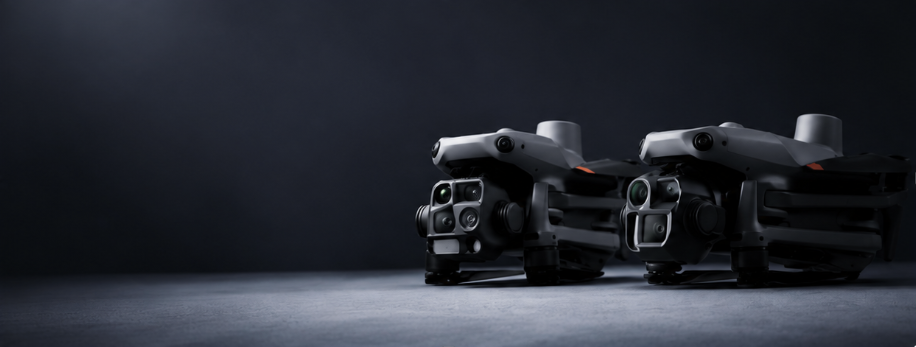 DJI Matrice 4 Series enterprise drones with advanced thermal imaging and multi-sensor payload systems for public safety, mapping, inspection, and industrial UAV operations