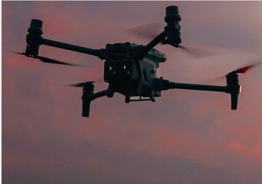 DJI Matrice 4T drone supporting public safety and emergency response operations.