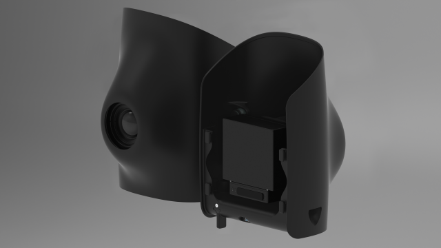 Phase One P5 RGB mapping camera payload for Quantum Systems Trinity Pro drone platform