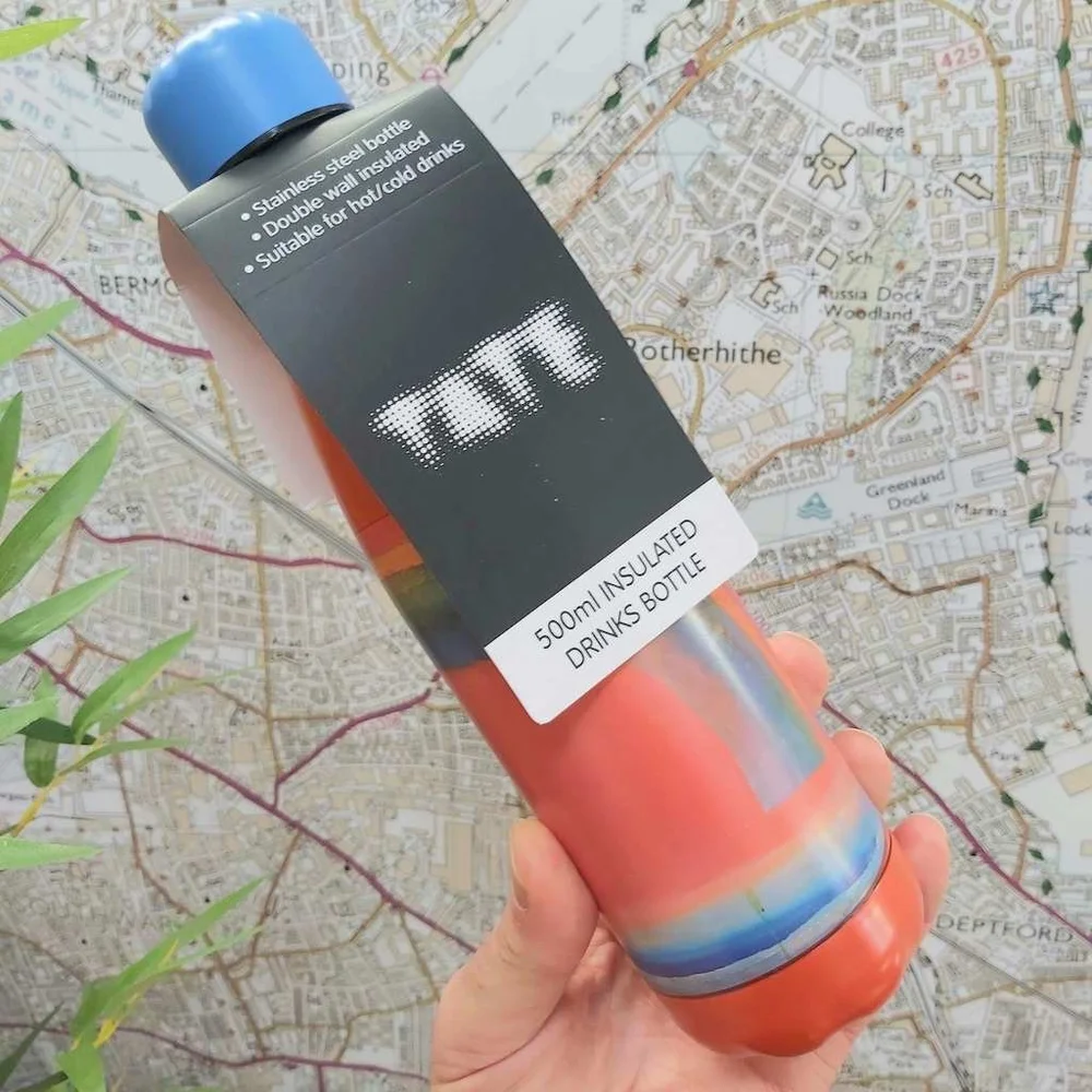 Tate Rainbow painting 500ml insulated drinks bottle