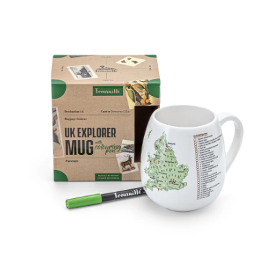 A travel favourite mug to record UK exploring