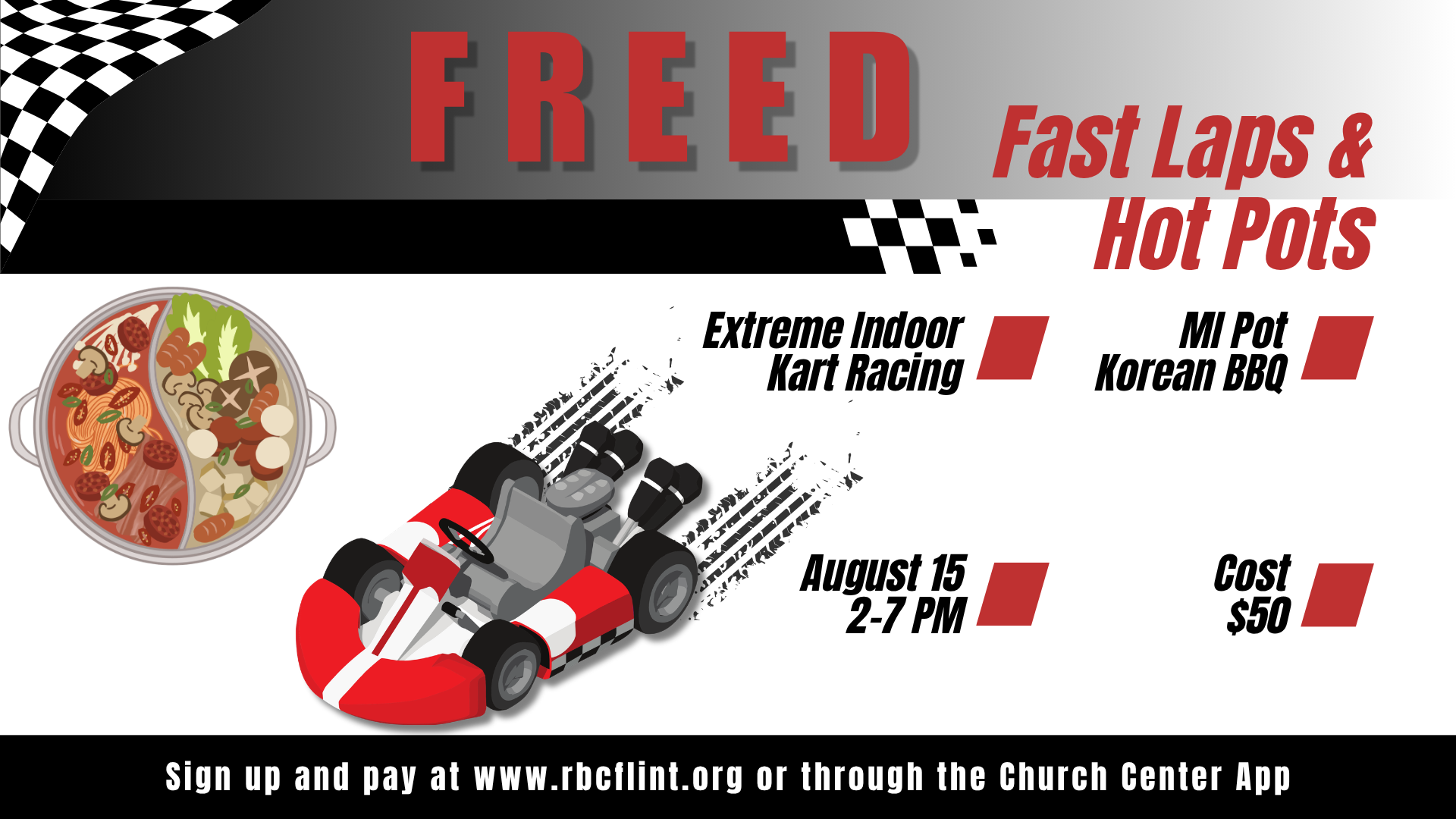 F.R.E.E.D. Fast Laps & Hot Pots