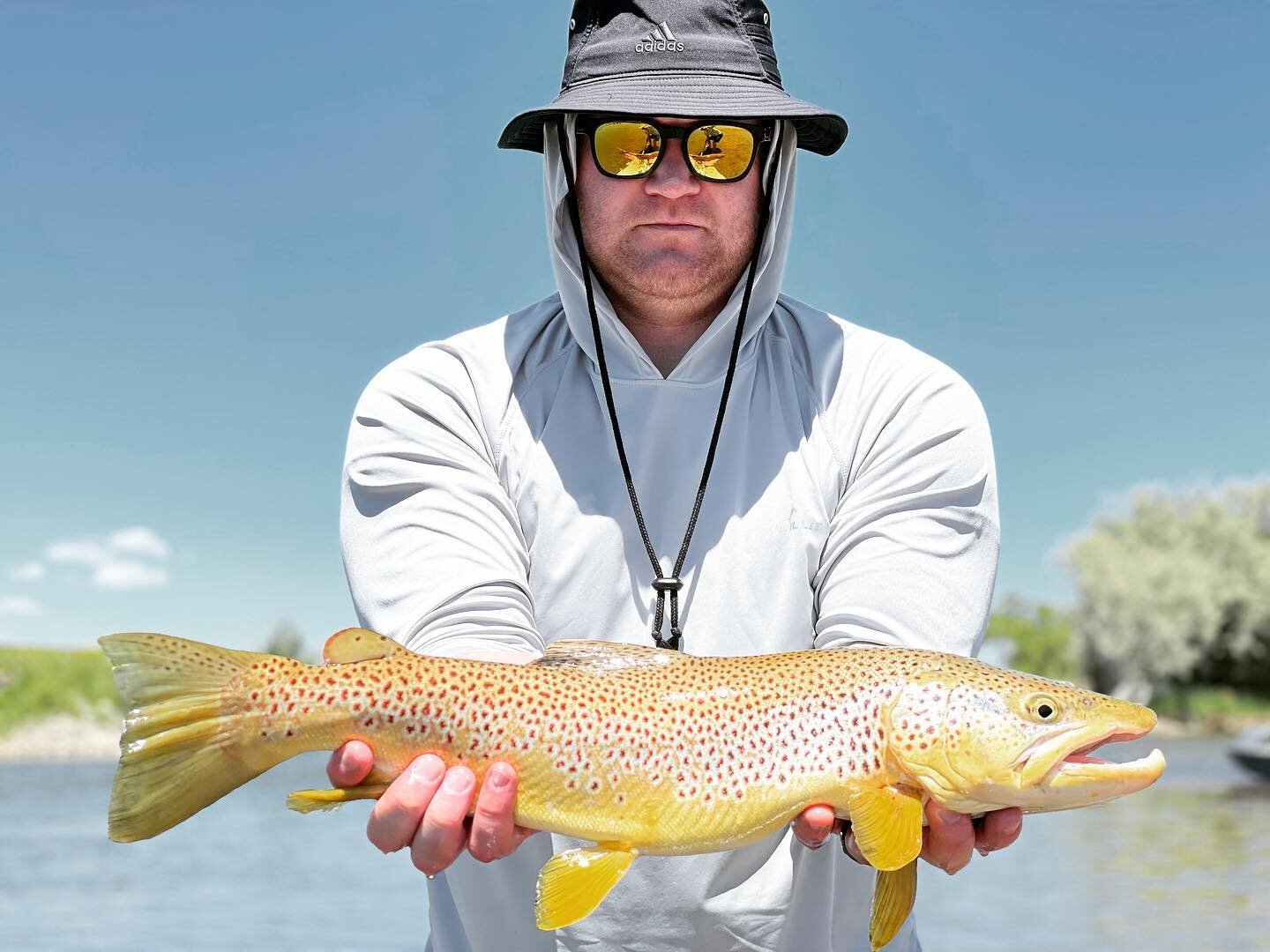 Incredible picture sent to me from @crflyfishing!
I can never get enough of random texts that come through with a picture like this sitting on the other end.
&gt;&gt;
&gt;&gt;
&gt;&gt;
#flyfishing #fishing #outdoors #getoutside #forgottenoutdoors