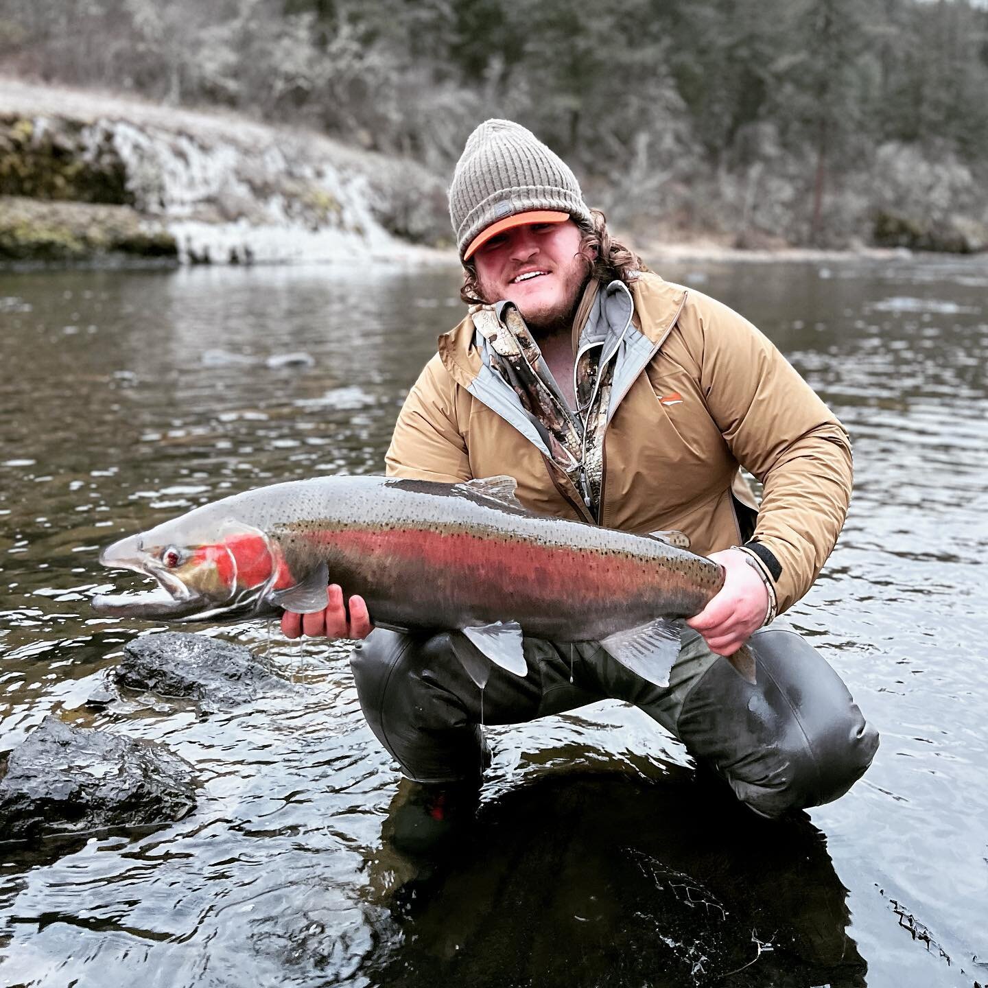 These are the moments that can carry you through the long winters. 
&gt;&gt;
&gt;&gt;
&gt;&gt;
#takemeback #fishing #steelhead #riverfishing #river #flyfishing #forgottenoutdoors #getoutside #nature #outdoors