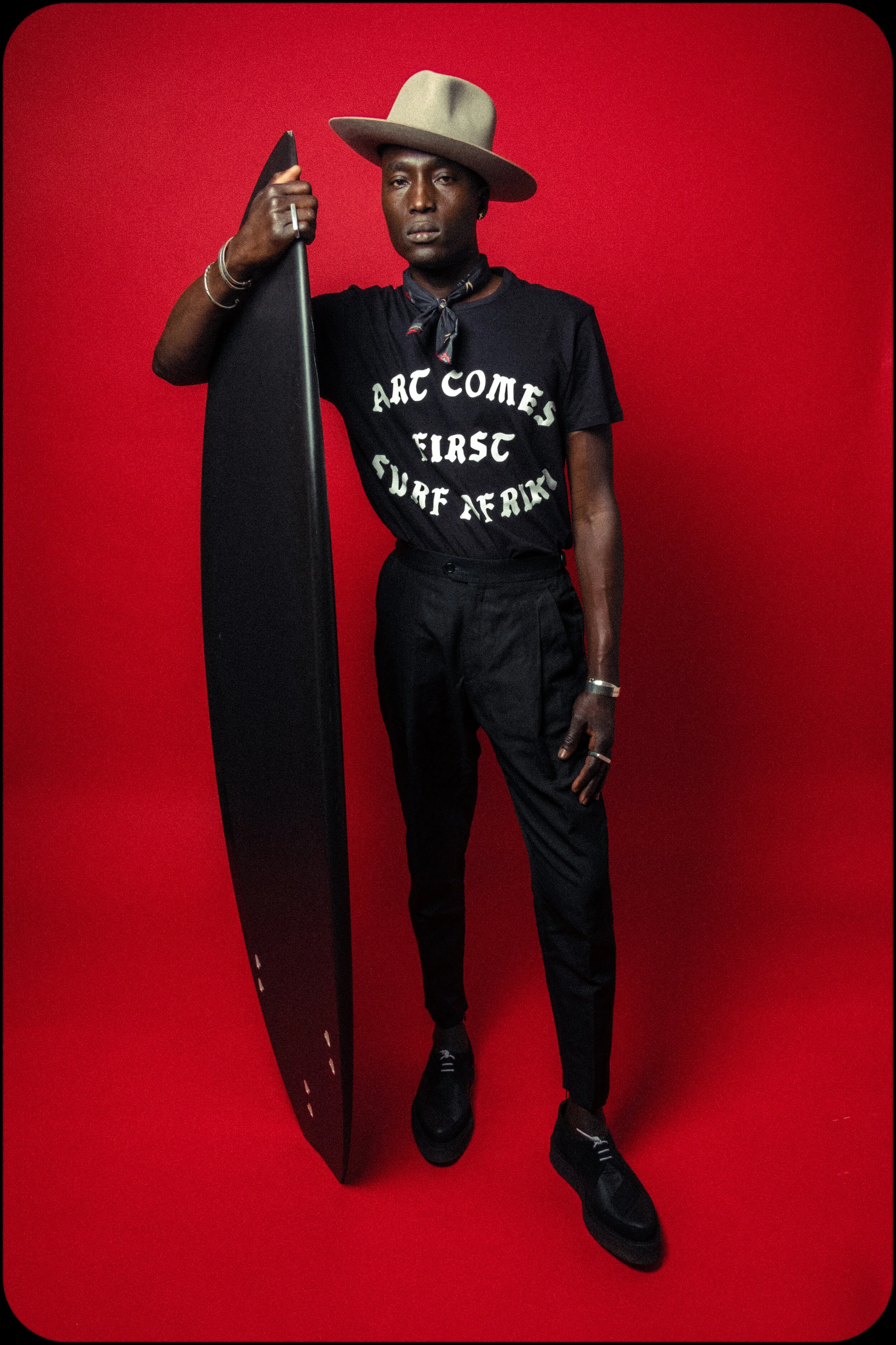 art comes first 19SS surf africa トレンチコート art comes first 19SS surf africa トレンチコート