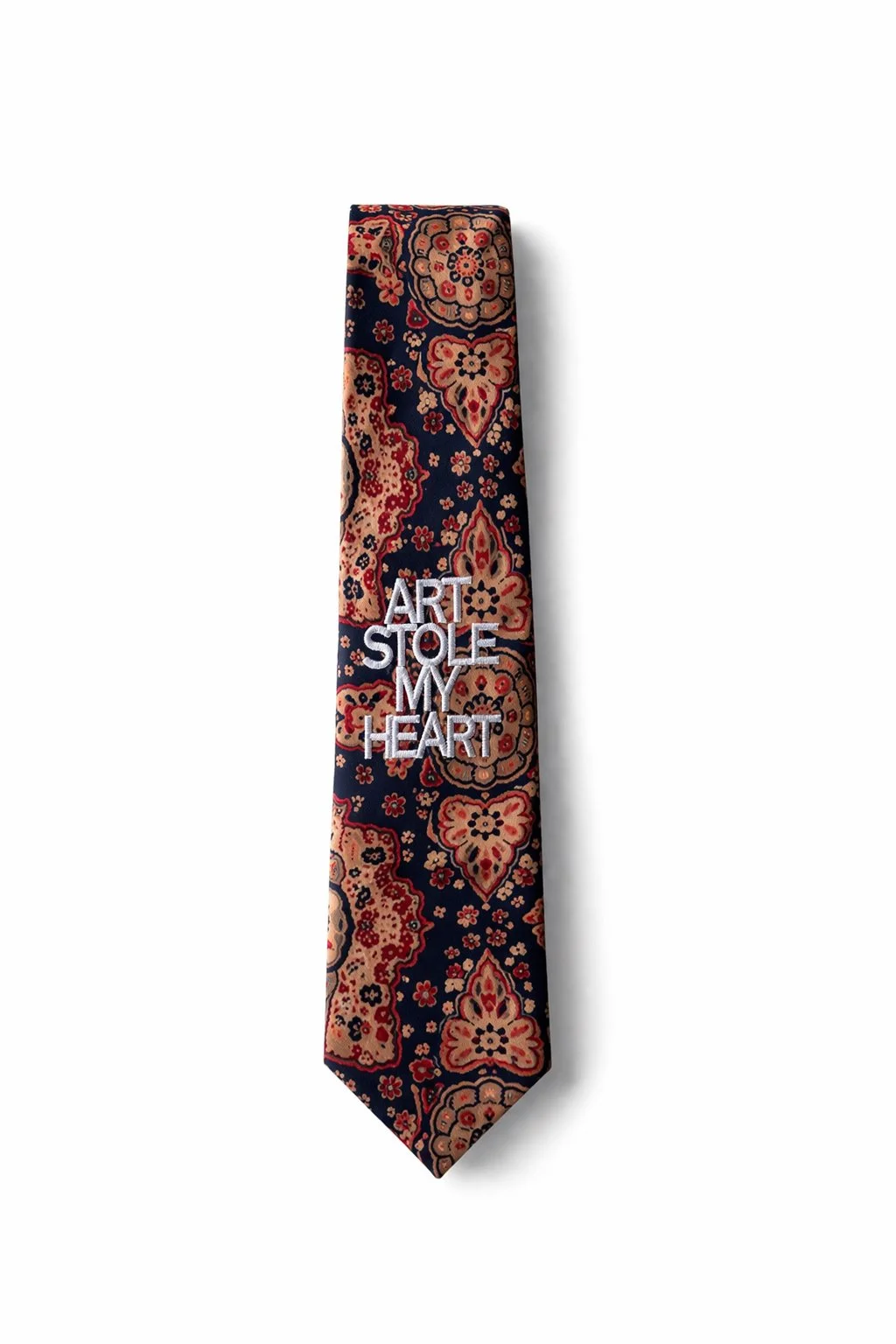 One-of-One Silk Tie — Stolen Heart Composition