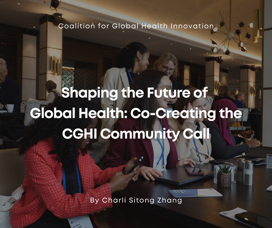 Shaping the Future of Global Health: Co-Creating the CGHI Community Call