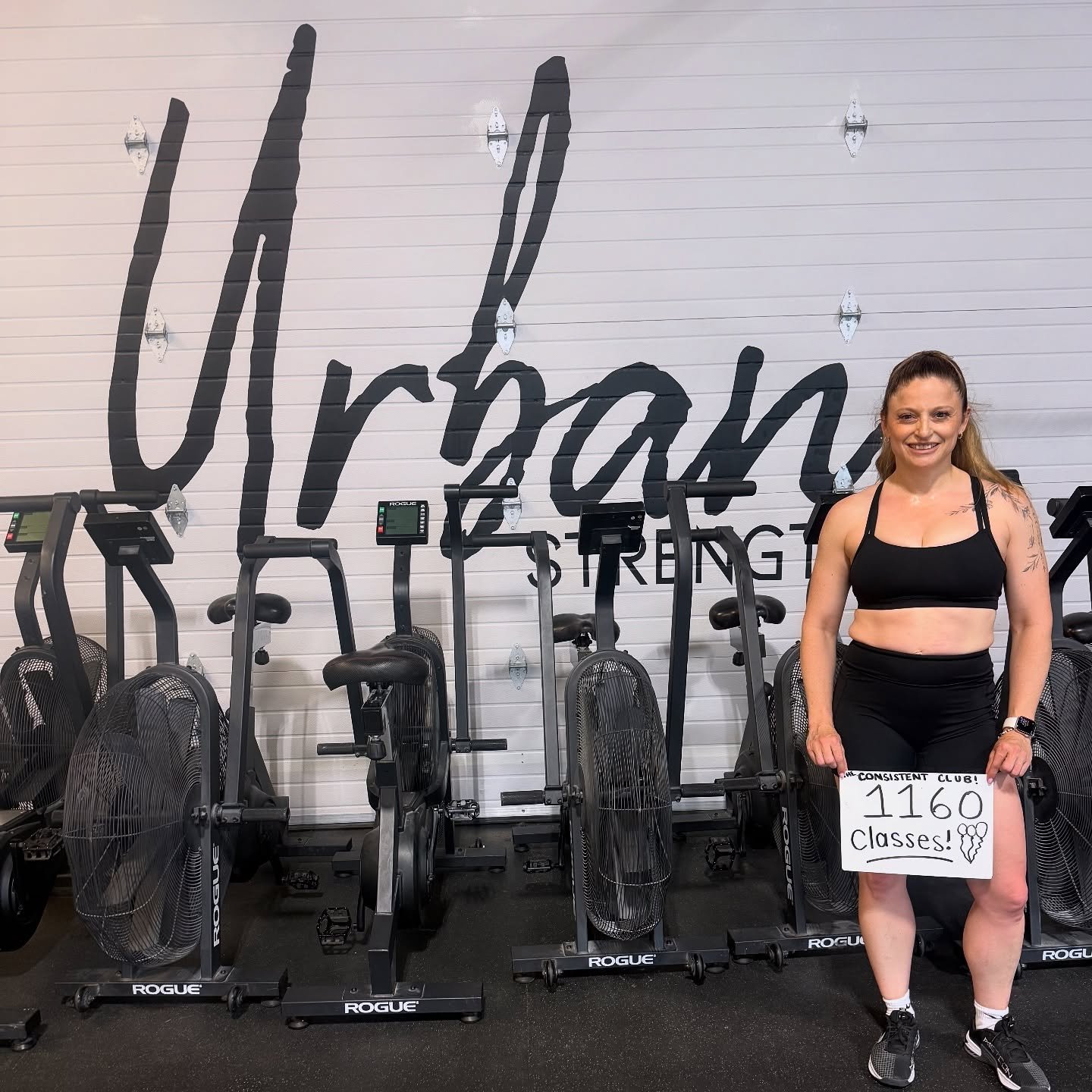 🔥 Consistent Club Milestone: 1160 Check-Ins! 🔥

To Ariel &mdash; who&rsquo;s been with Urban Strength from the early days! From spin to yoga to strength &amp; conditioning, she&rsquo;s done it all &mdash; and done it with consistency, heart and gri