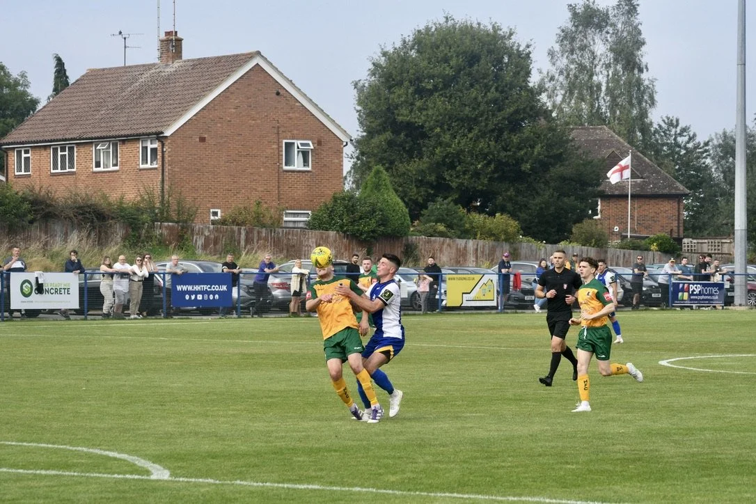 Haywards Heath 1 v 1 Horsham FC - 4.9.2021 - FA Cup 1st Qualifying Round - Att: 370