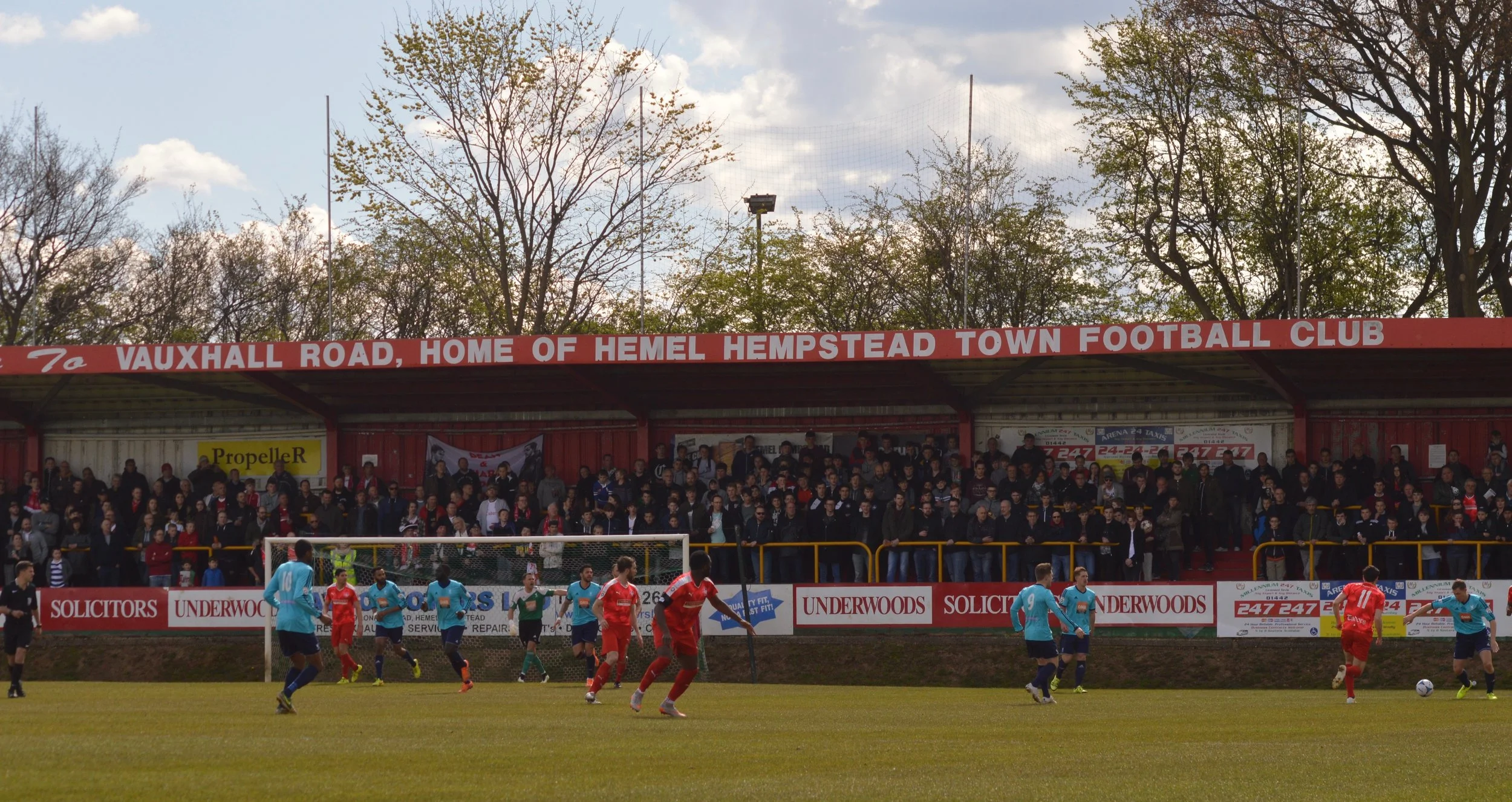 Hemel Hempstead Town 0 v 3 Whitehawk - 30.04.2016 - National League South - Att:1138
