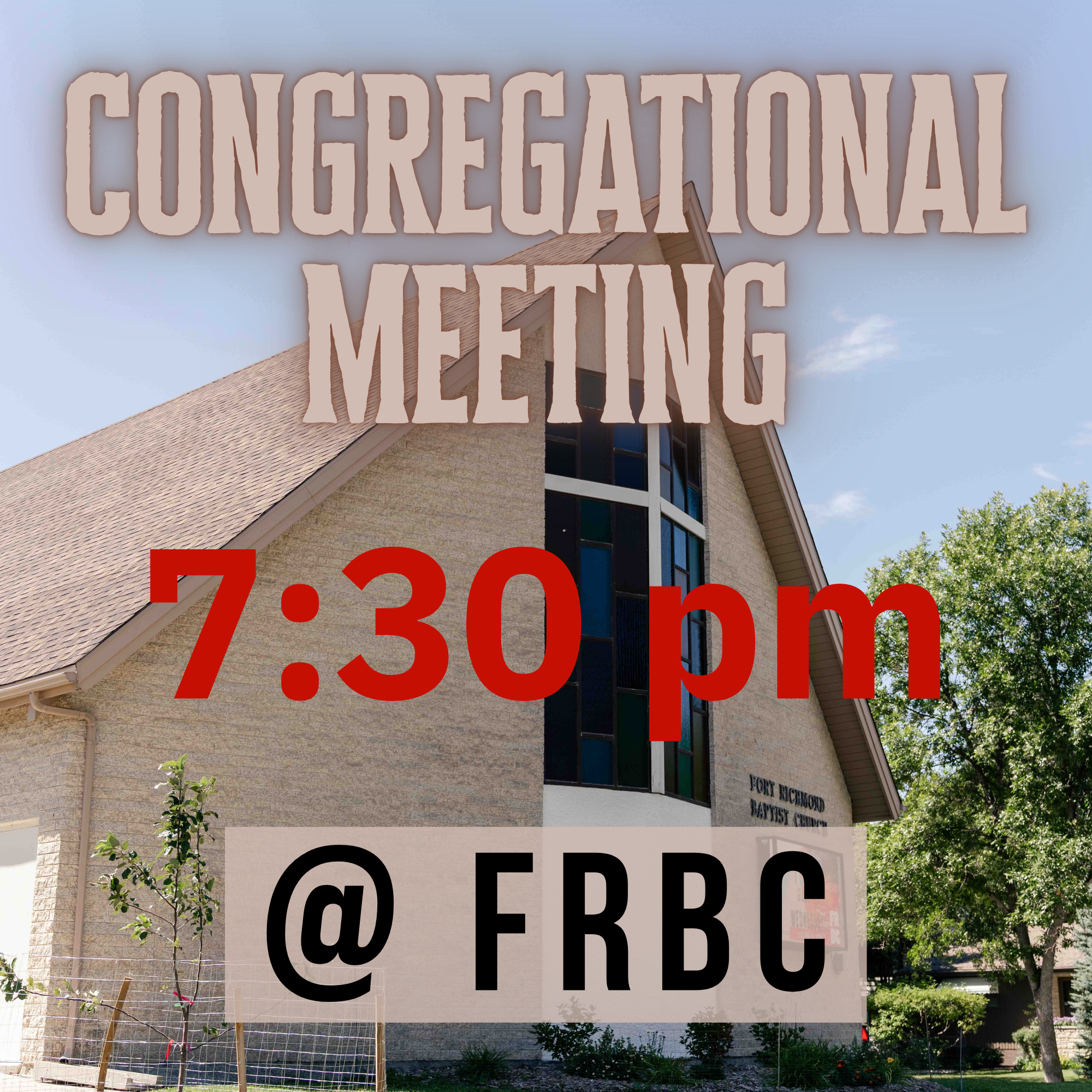 Congregational Meeting