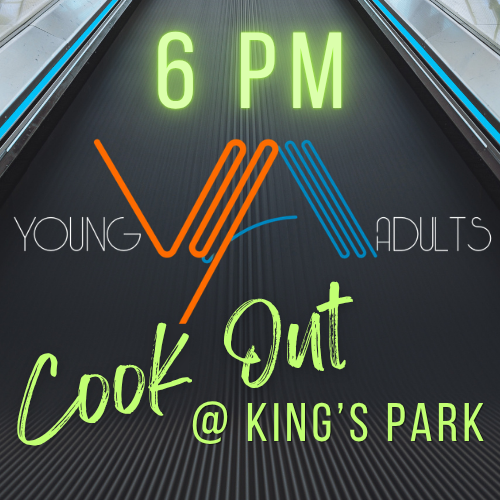 Young Adults Cook Out