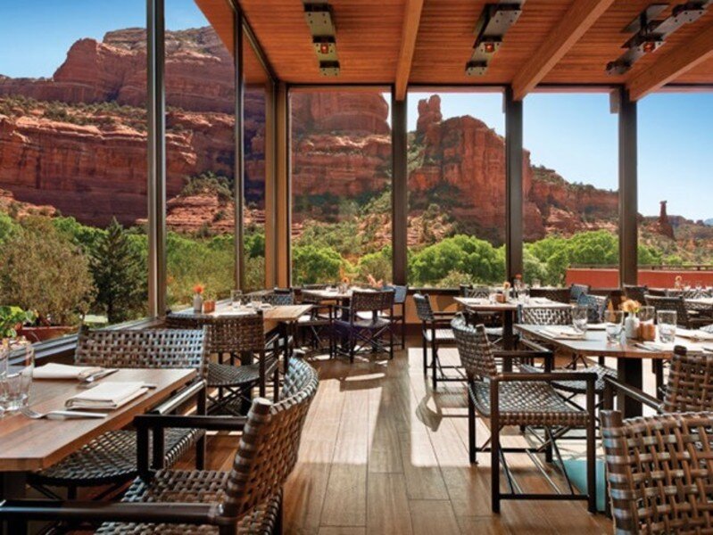 Stunning views from Mesa Grill