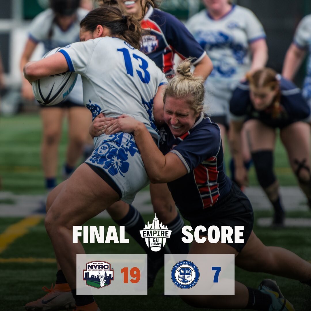 What a weekend! 

The EGU side won against @brooklynwomensrugby , and our WPL team tied @allbluesrugby in the last few minutes of the game! Thank you to @brooklynwomensrugby and @allbluesrugby for participating, bringing fans, and, most importantly, 