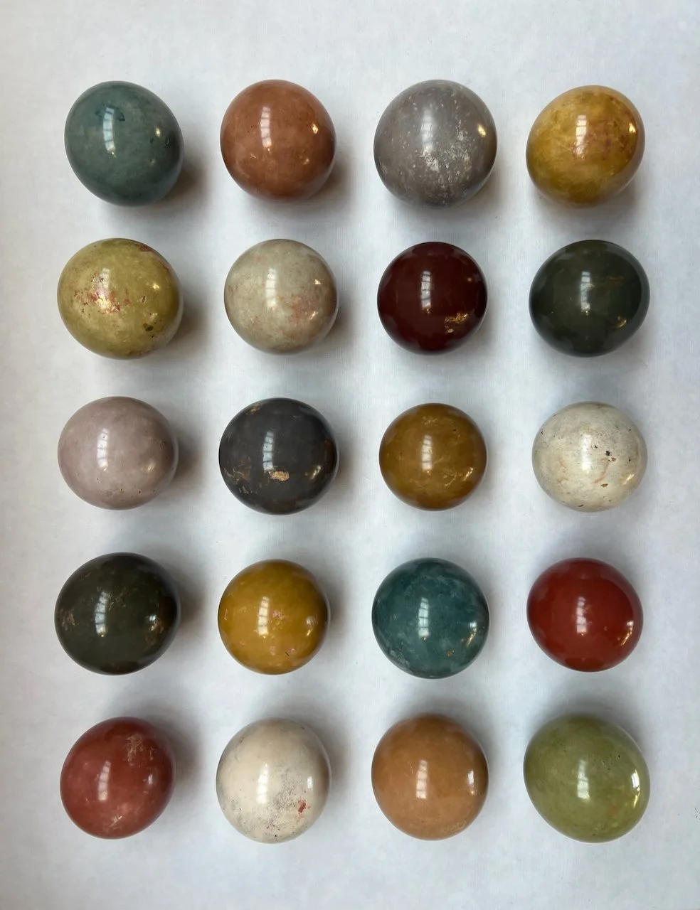 Treasures from Dirt - polished clay spheres.jpeg