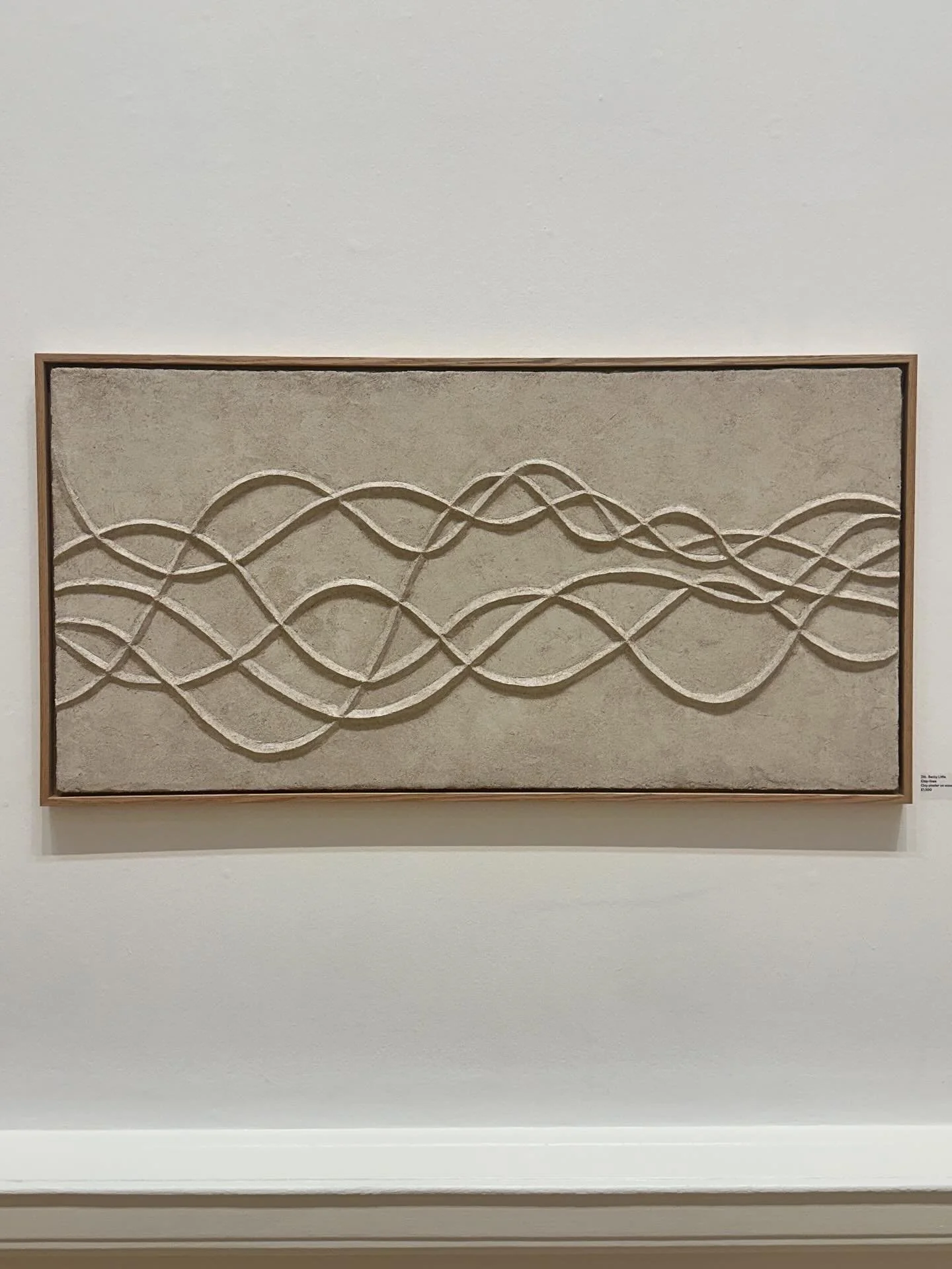 In 2025 my work changed focus from structures and walls to the shifting relationship between earth and water - tidelines, sand waves and moving edges. &ldquo;Clay Lines&rdquo; currently showing in the magnificent @visualartsscotland exhibition The Th