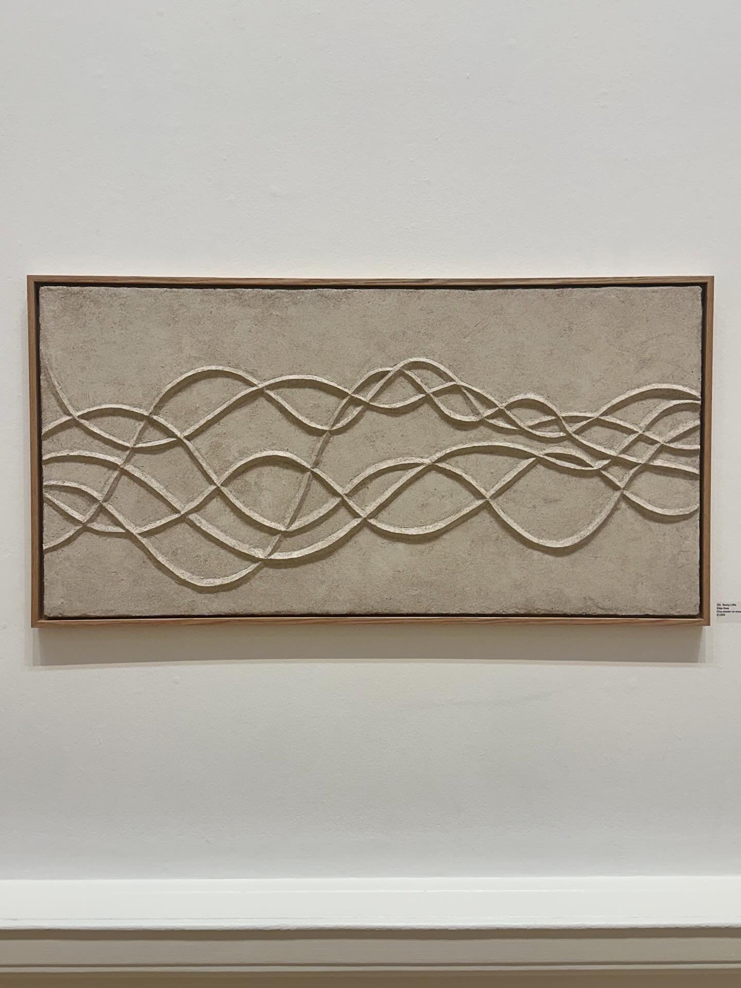 In 2025 my work changed focus from structures and walls to the shifting relationship between earth and water - tidelines, sand waves and moving edges. &ldquo;Clay Lines&rdquo; currently showing in the magnificent @visualartsscotland exhibition The Th