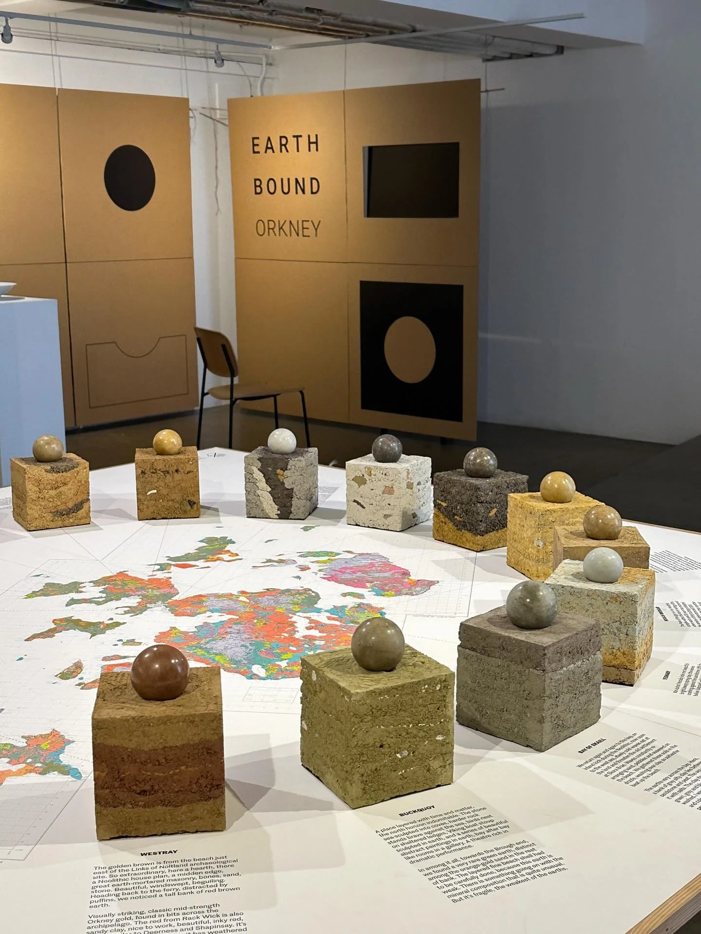 Last few days to catch the colours of Earthbound Orkney @custom_lane in Leith. Such a lovely intimate space where the work can breathe and stories be told. There&rsquo;s a wee film alongside, a book of the exhibition, and a cafe full of delicious cak