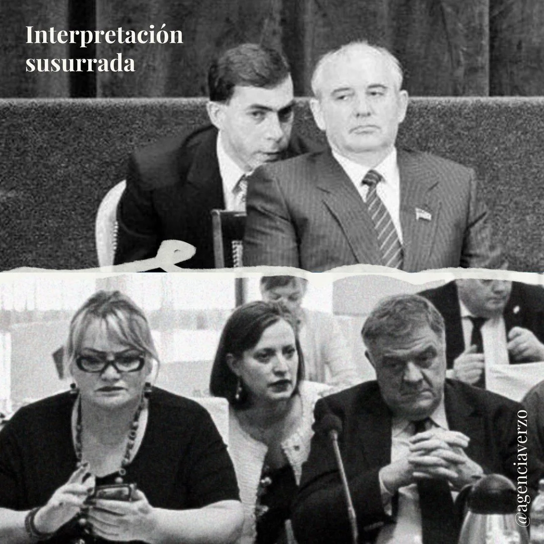 La interpretaci&oacute;n susurrada es un m&eacute;todo que se da de forma directa, sin necesidad de utilizar equipos ni implementos.

Esto la hace pr&aacute;ctica, pero tambi&eacute;n tiene sus limitaciones, ya que puede generar agotamiento en ambas 