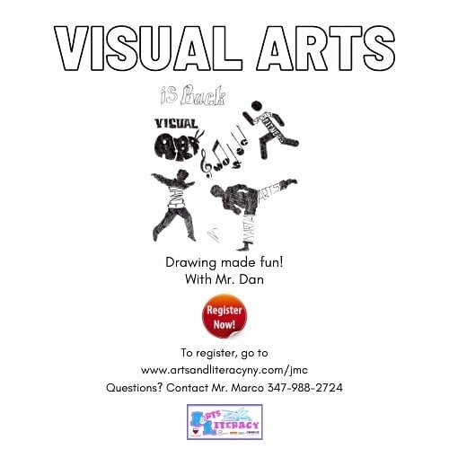 Join us!! We have been having a blast with our virtual afterschool and in person in starting soon! Go to www.artsandliteracyny.com/jmc&nbsp;to register now!