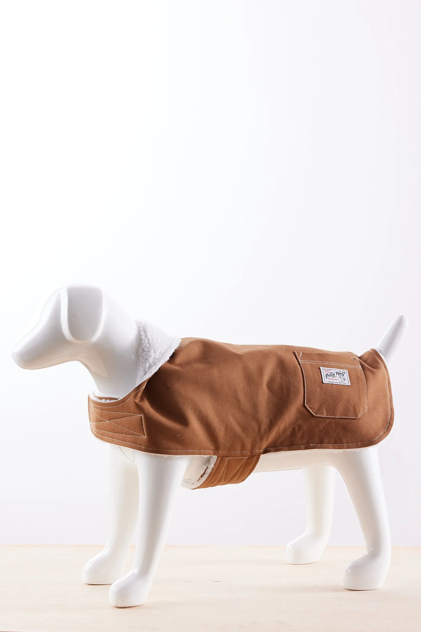 canvas dog coat