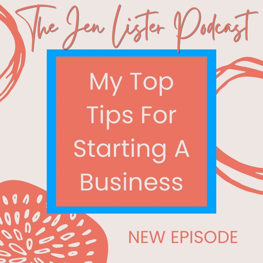 In this episode I share my journey to taking the plunge and starting a business including my top 5 tips, which are mostly things I wish I had done, or done more of when I first started out. 

If you are considering starting your own business, or you 