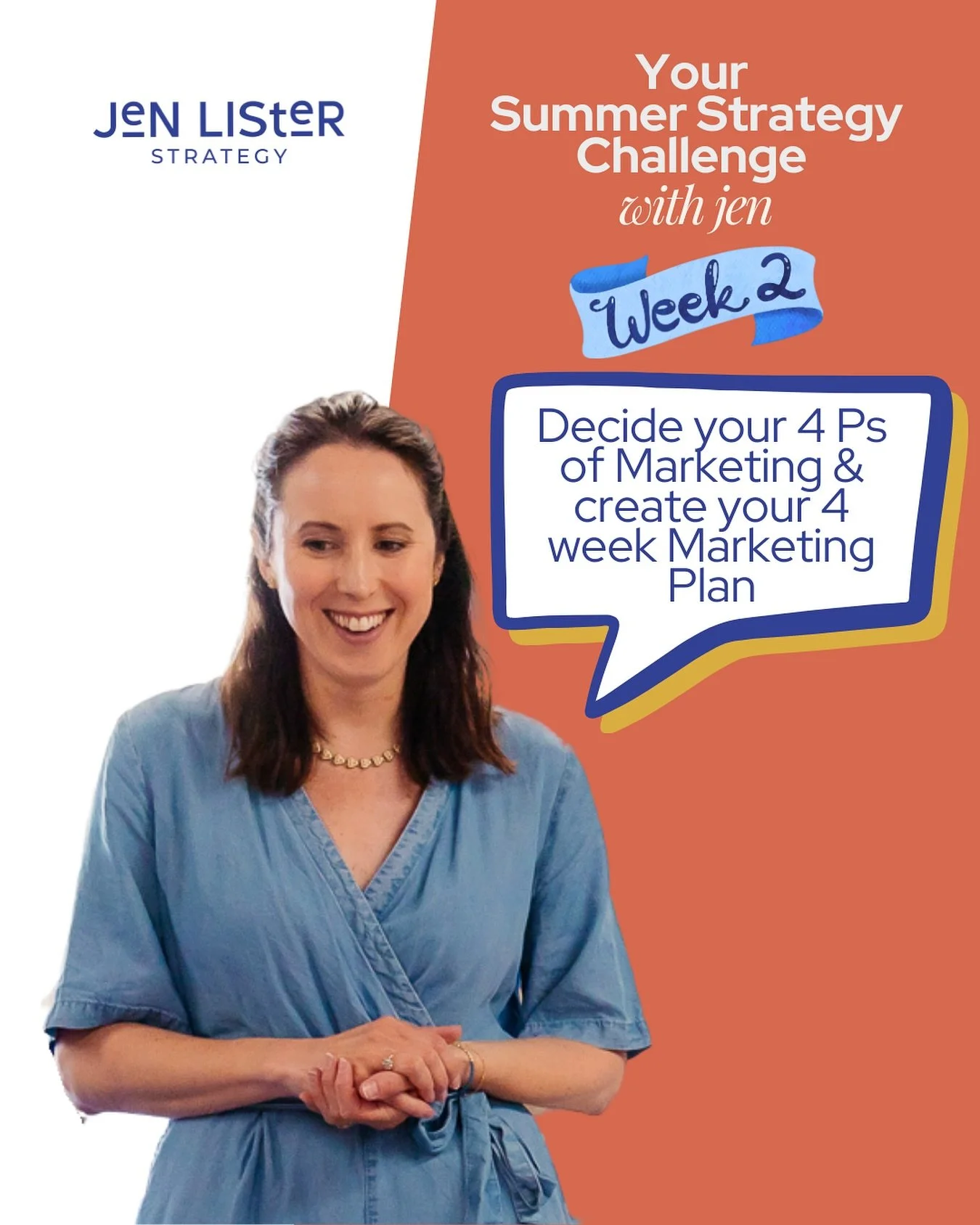 If you want to boost your marketing game take a listen back to my insta live Summer Challenge week 2 on your marketing strategy ⚡️☀️🧡

Marketing is often the thing that gets my clients stuck so I am so excited to help you guys with this stuff 🤯

Wr