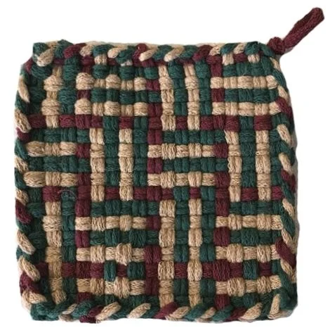 handmade loop potholder havas hot pots
