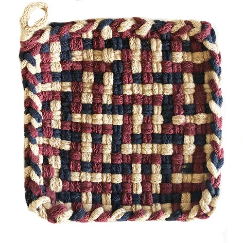 handmade loop potholder havas hot pots