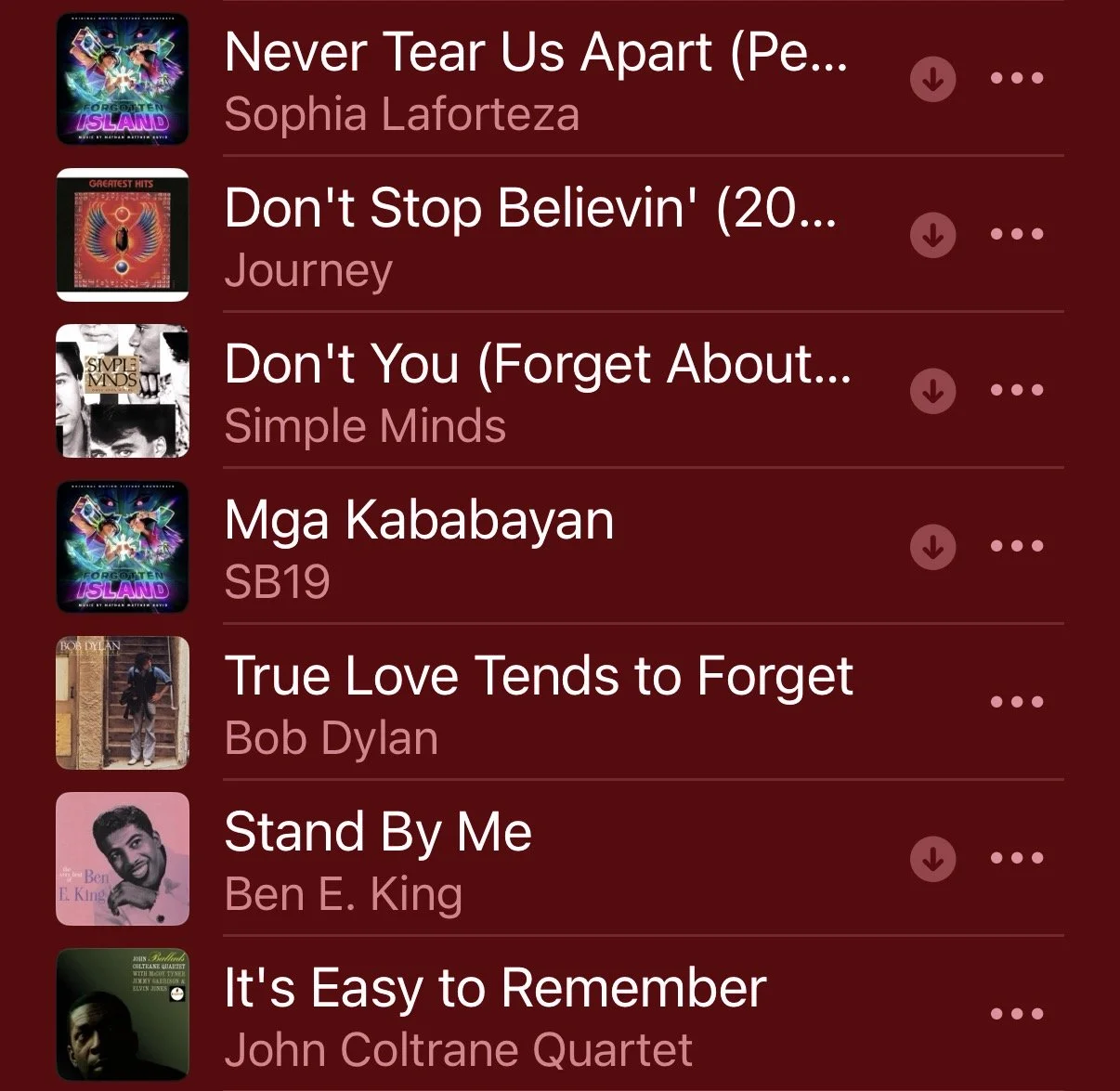 List of songs