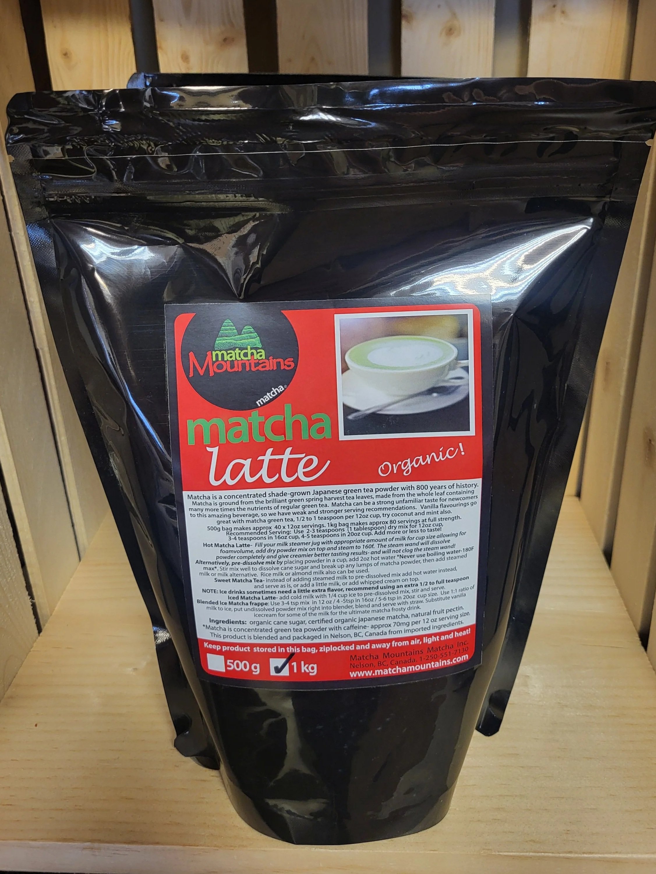 Organic Matcha Latte - 1kg