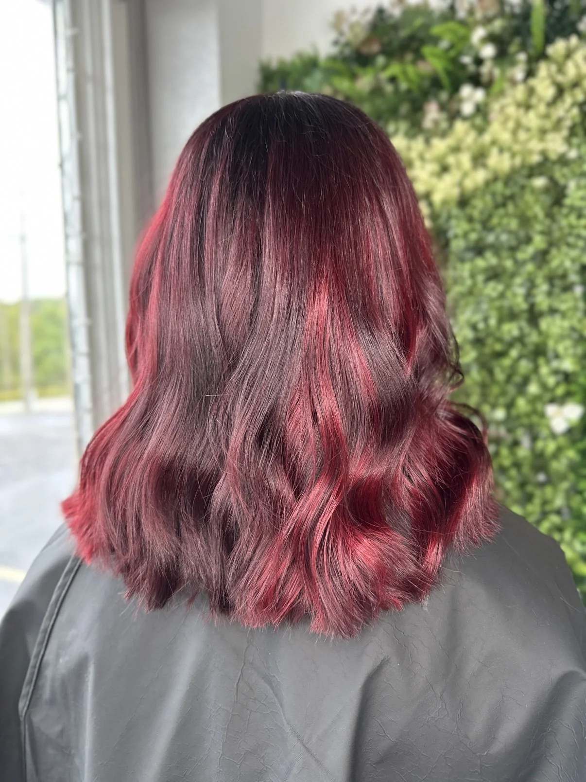Cherry red hair — Mac Hair Design