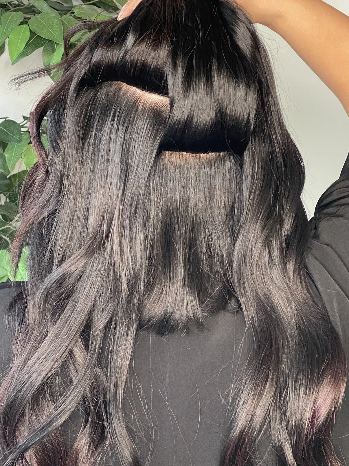 Hand-tied weft rows — Mac Hair Design