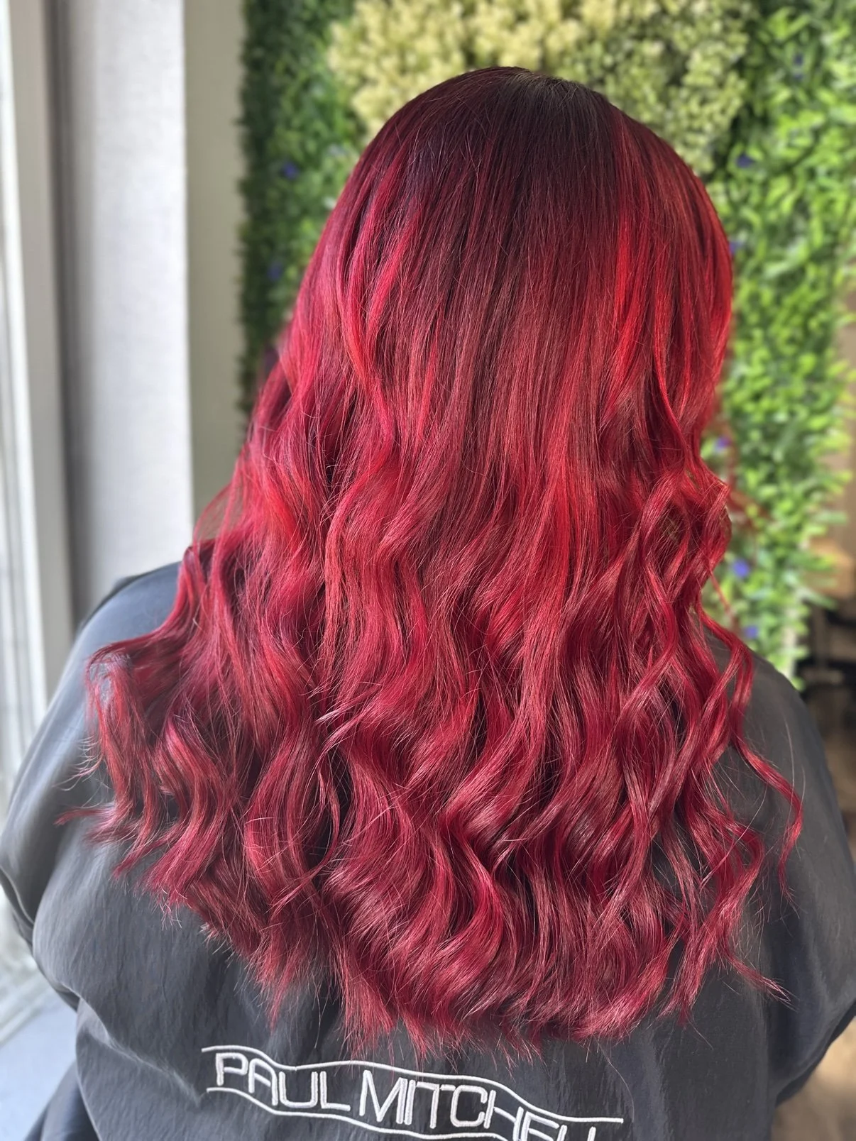 Vivid red hair — Mac Hair Design